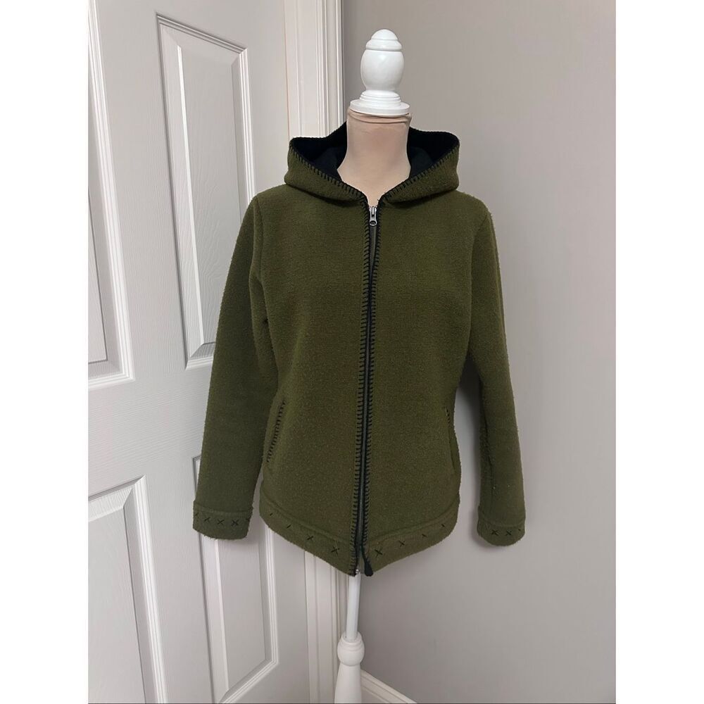 REI fleece hoodie